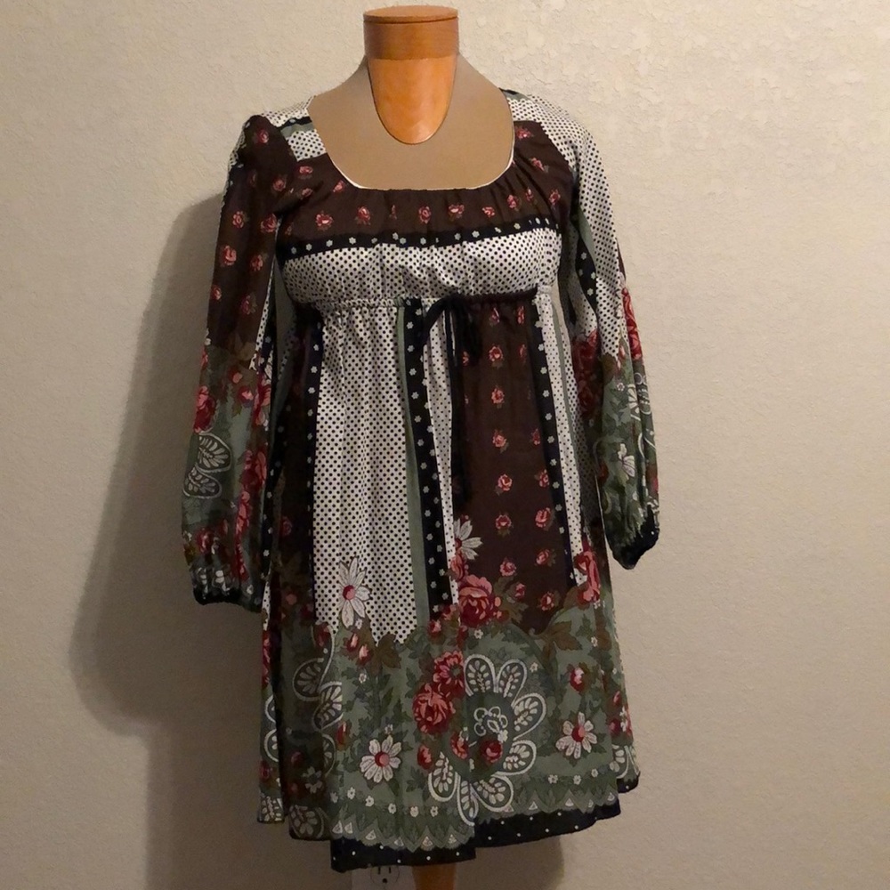 Sandrea multi-color dress.